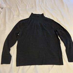 Brooks Brothers Cashmere Quarter Zip Sweater